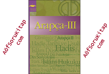 Aöf Arapça 3 ders kitabı pdf indir.png