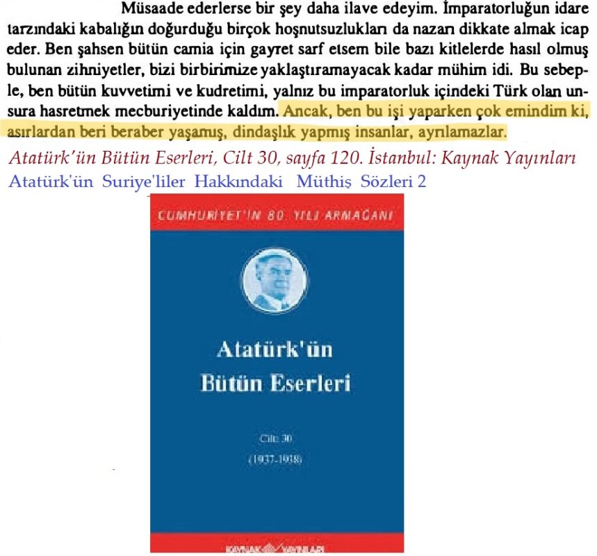 Atatürk'ün  Suriye'liler  Hakkındaki   Müthiş  Sözleri 2.jpg